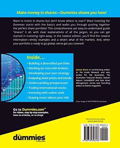 Share Investing For Dummies, 4th Australian Edition by James Dunn