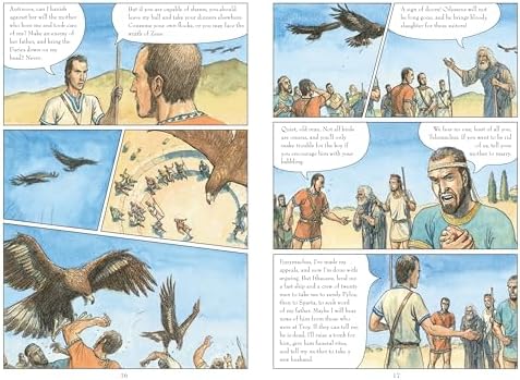 The Odyssey: A Graphic Novel: (A Modern Visual Adaptation of Homer's Epic Tale of Greek Mythology for Young Adults) by Gareth Hinds