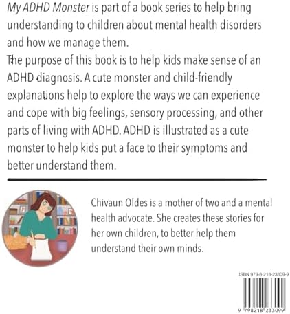 My ADHD Monster by Chivaun Oldes