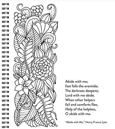 Color & Frame - Bible Coloring: Hymns (Adult Coloring Book) by New Seasons