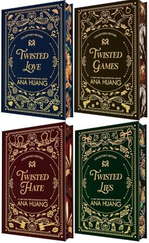 Twisted Series Collector's Edition 4 Books Collection Set by Ana Huang – Twisted Love, Twisted Games, Twisted Hate & Twisted Lies by Ana Huang