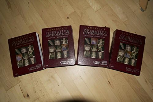Campbell's Operative Orthopaedics: 4-Volume Set with DVD by S. Terry Canale MD