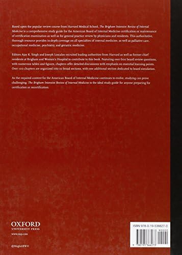 The Brigham Intensive Review of Internal Medicine by Ajay K. Singh