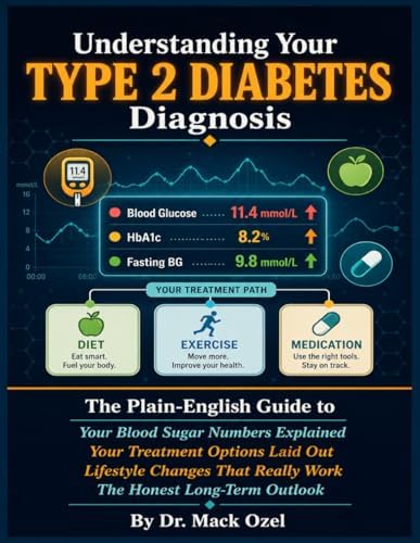 Understanding Your Type 2 Diabetes Diagnosis: The Plain-English Guide to What This Diagnosis Actually Means — Your Blood Sugar Numbers Explained, Your Treatment Options Laid Out, Lifestyle Change. by Dr. Mack Ozel