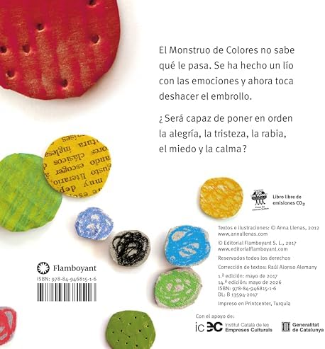El Monstruo de Colores, (Spanish Edition) by Anna Llenas Serra