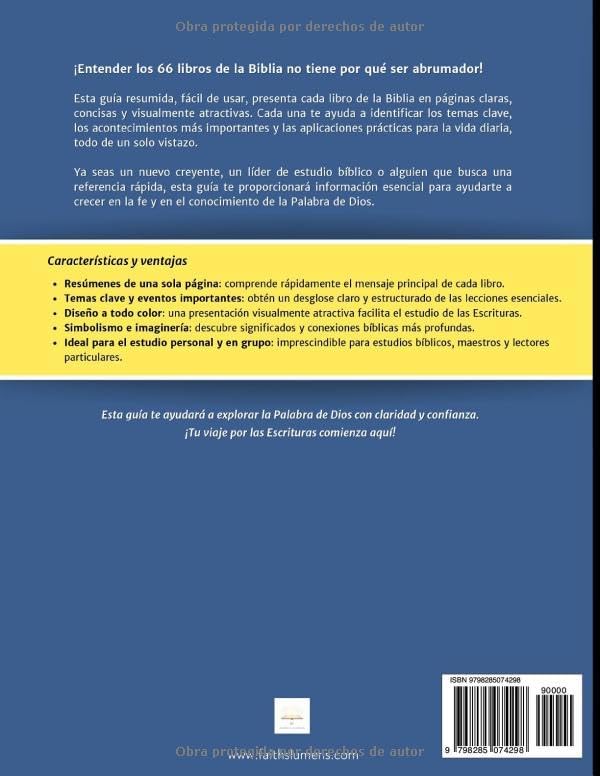 La Biblia Resumen y Esquemas: Una guía clara y concisa para comprender los 66 libros de la Biblia (Spanish Edition) (The Lumens Series™) by Faith S Lumens
