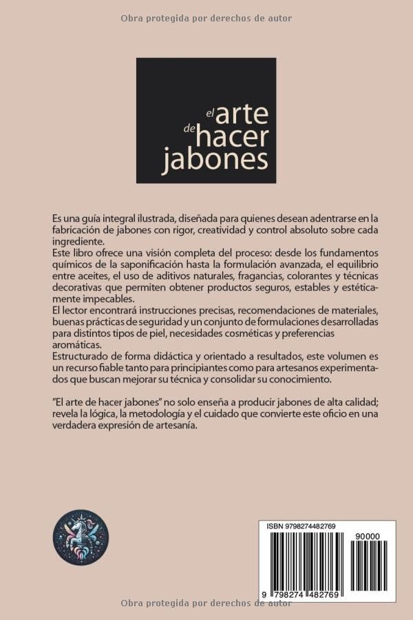 EL ARTE DE HACER JABONES: GUÍA COMPLETA PARA CREAR JABONES CON ACEITES ESENCIALES Y ESENCIAS NATURALES (Spanish Edition) by Sr. JOSEP RAMON VIDAL BOSCH