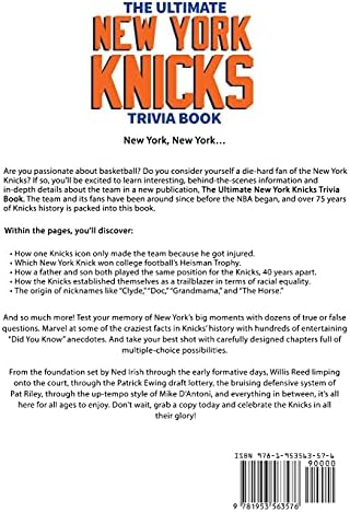 The Ultimate New York Knicks Trivia Book: A Collection of Amazing Trivia Quizzes and Fun Facts for Die-Hard Knickerbocker Fans! by Ray Walker