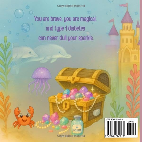 Rosie Sparkle Fin: The Mermaid Who Found Her Sparkle with Type 1 Diabetes by Catalina Rose