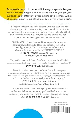 Smart Brevity: The Power of Saying More with Less (Revised and Updated) by Jim VandeHei