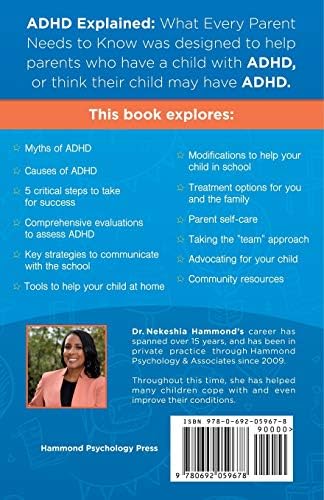ADHD Explained: What Every Parent Needs to Know by Nekeshia Hammond