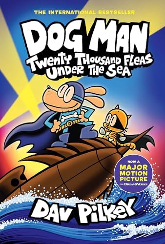 Dog Man: Twenty Thousand Fleas Under the Sea: A Graphic Novel (Dog Man #11): From the Creator of Captain Underpants (11) by Dav Pilkey