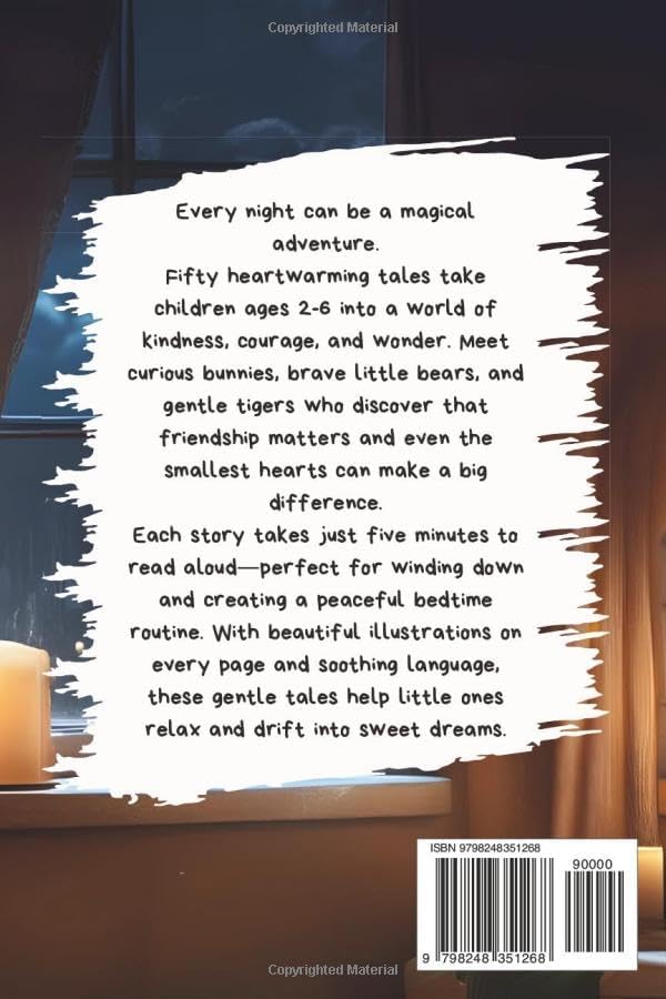 5-Minute Bedtime Stories for Kids: 50 Illustrated Tales to Help Children Ages 2-6 Relax, Sleep & Bond with Gentle Life Lessons (Little Lessons Collection) by Greta Cometa