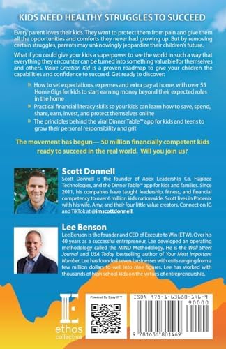 Value Creation Kid: The Healthy Struggles Your Children Need to Succeed by Lee Benson