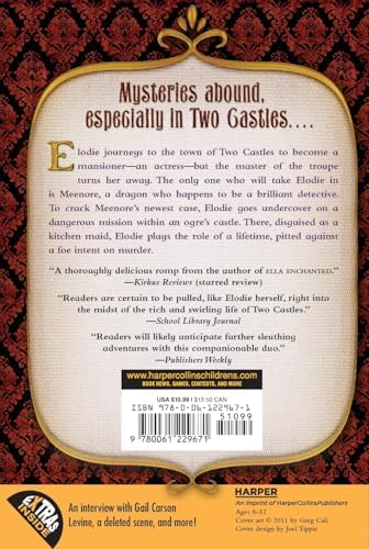 A Tale of Two Castles: A Middle Grade Fantasy Mystery About a Clever Heroine and Unlikely Friendships for Kids (Ages 8-12) by Gail Carson Levine