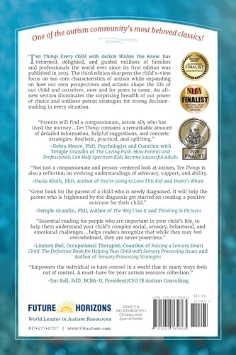 Ten Things Every Child with Autism Wishes You Knew: Revised and Updated by Ellen Notbohm