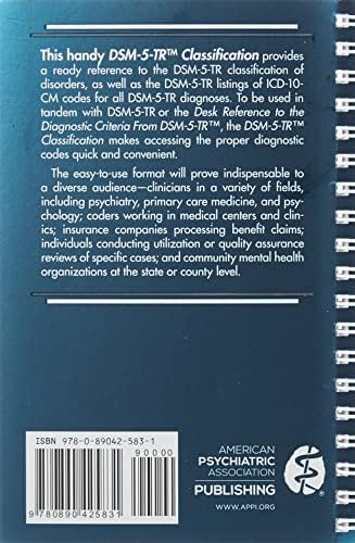 DSM-5-TR Classification (English) by American Psychiatric Association