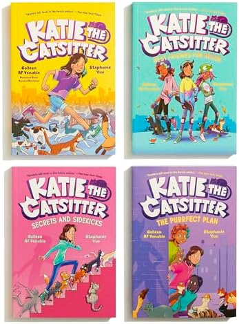 Katie the Catsitter: Kitty Carrier Box Set (Books 1-4): Katie the Catsitter; Best Friends for Never; Secrets and Sidekicks; The Purrfect Plan (A Graphic Novel Boxed Set) by Colleen AF Venable