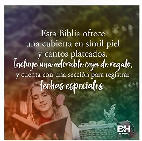 Reina Valera 1960 Biblia Mis Quince, rosa y blanco símil piel | RVR 1960 Mis Quince Bible, Pink/White, LeatherTouch (Spanish Edition) by B&H Español Editorial Staff
