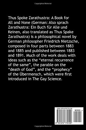 Thus Spoke Zarathustra: By Friedrich Nietzsche - Illustrated by Friedrich Nietzsche