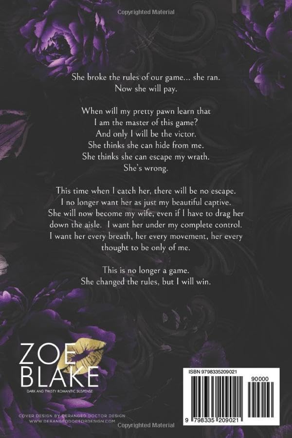 Savage Games: A Dark Enemies to Lovers Romance (Dark Obsession) by Zoe Blake