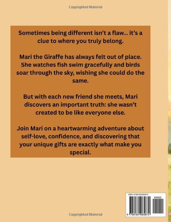 Mari the Giraffe Finds Her Place by Nicole Marshall