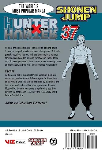 Hunter x Hunter, Vol. 37 by Yoshihiro Togashi