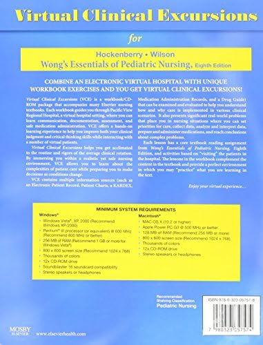 Virtual Clinical Excursions 3.0 for Wong's Essentials of Pediatric Nursing by Marilyn J. Hockenberry