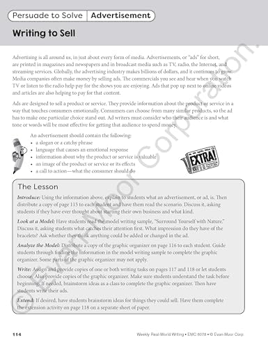 Evan-Moor Weekly Real-World Writing, Grades 3-4 Homeschooling & Classroom Resource, Reproducible Worksheets, Thank You Notes, Internet Search, Emails, ... Web Pages, Journal, Hands-on Activities by Evan-Moor Educational Publishers