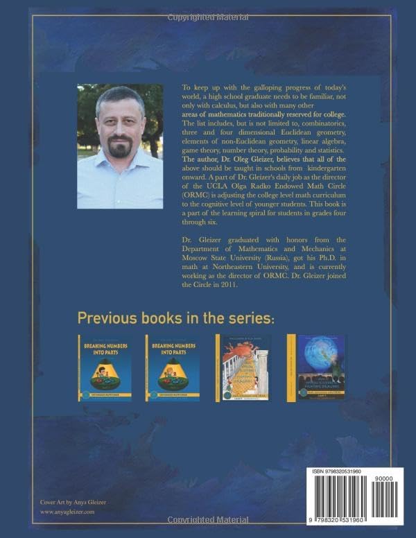 Math Adventures with ORMC, Level 2, Ciphers, Functions, and Geometry of Time, Workbook by Dr. Oleg Gleizer