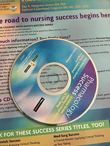 Pharmacology Success: A Course Review Applying Critical Thinking to Test Taking by Ray A. Hargrove-Huttel