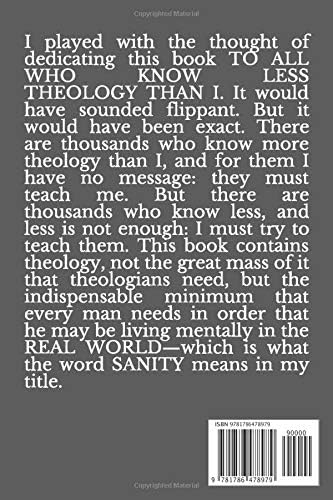 Theology and Sanity by Frank Sheed