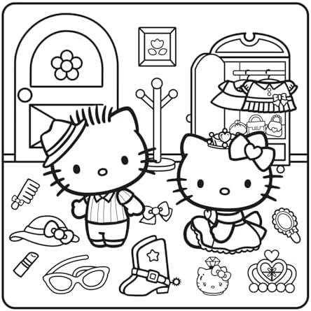 Hello Kitty - Amour toujours - Cosy Colo by Sanrio