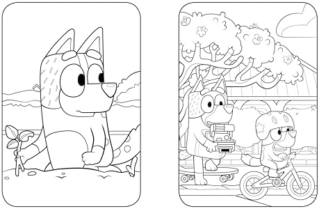 Bluey: Big Backyard: A Coloring Book by Penguin Young Readers Licenses