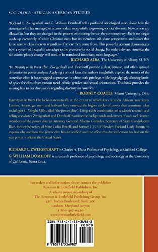 Diversity in the Power Elite: How it Happened, Why it Matters by Richard L. Zweigenhaft