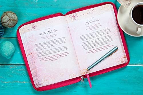 Be Still and Know Guided Devotional (Faux Leather) - Women's Devotional Book with Zip Around Closure, Perfect Faith Book for Christian Women (Ziparound Devotionals) by Belle City Gifts
