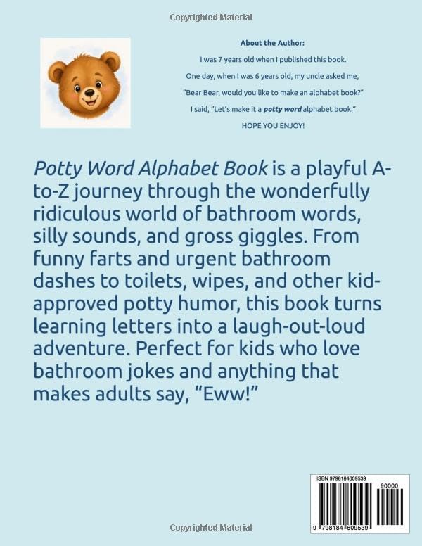 Potty Word Alphabet Book by Bear Bear