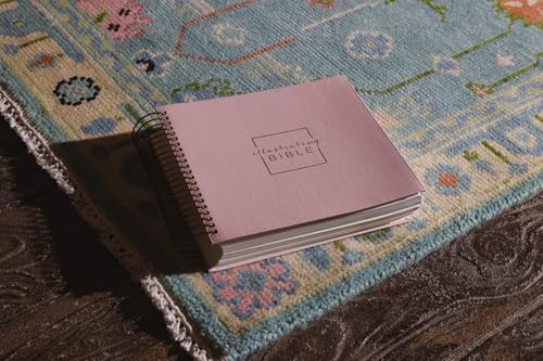 NIV, Spiral-bound Illustrating Bible, Leathersoft Spiral, Pink: Draw, Write, and Reflect Your Way Through Scripture by DaySpring