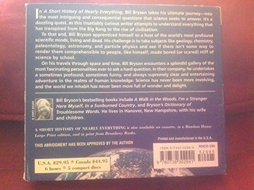 A Short History of Nearly Everything by Bill Bryson