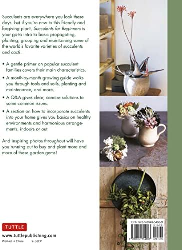 Succulents for Beginners: A Year-Round Growing Guide for Healthy and Beautiful Plants (over 200 Photos and Illustrations) by Misa Matsuyama
