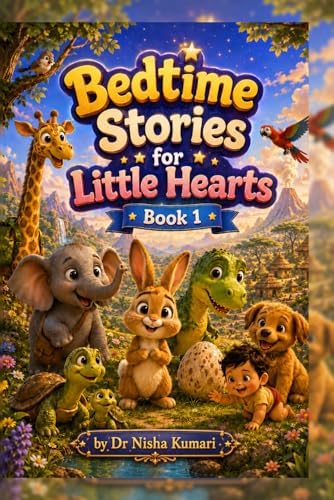 Bedtime Stories for Little Hearts by Dr Nisha Kumari