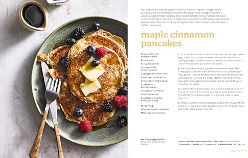 The Powered by Protein Cookbook: A Cookbook: Simple, Delicious, High-Protein Recipes by Jackie Hartlaub