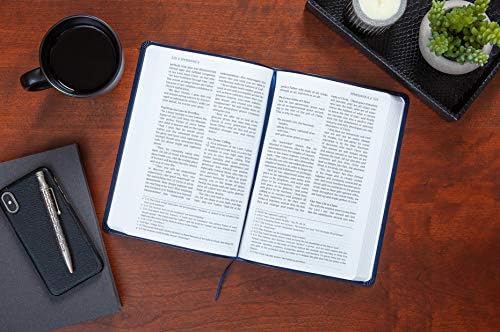 The Passion Translation New Testament (2020 Edition) Large Print Navy: With Psalms, Proverbs, and Song of Songs (Faux Leather) – A Perfect Gift for Confirmation, Holidays, and More by Brian Simmons