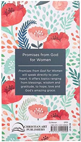 Promises from God for Women | Promise Book - Softcover, Navy and Pink by Christian Art Publishers
