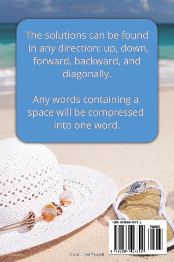 Summer Word Search: 400+ Word Summer Themed Word Find Puzzle Book for Adults, Seniors, and Teens by Tim H.