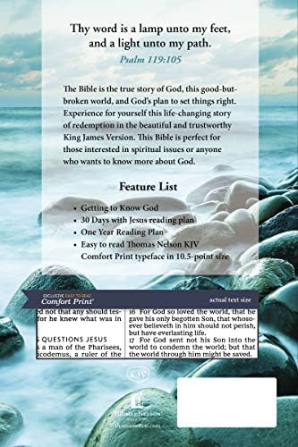 KJV, Holy Bible, Larger Print, Paperback, Comfort Print: Holy Bible, King James Version by Thomas Nelson