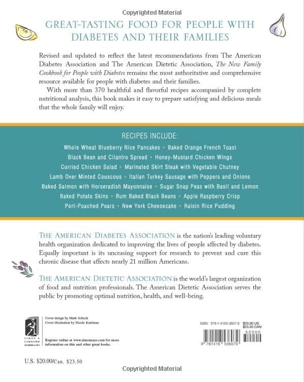 The New Family Cookbook for People with Diabetes by American Diabetes Association
