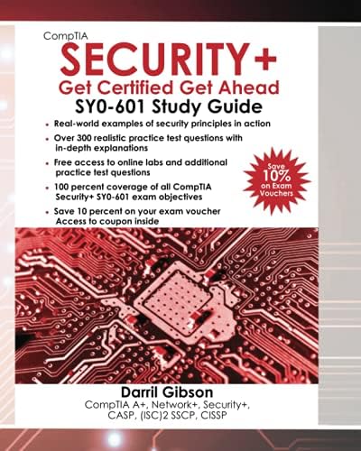 CompTIA Security+ Get Certified Get Ahead: SY0-601 Study Guide by Darril Gibson