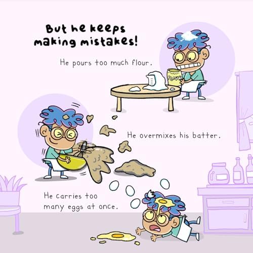 The Boy Who Makes A Million Mistakes: A Story About Growth Mindset for Kids to Boost Confidence, Self-Esteem and Resilience (A Million Mistakes Series) by Brenda Li