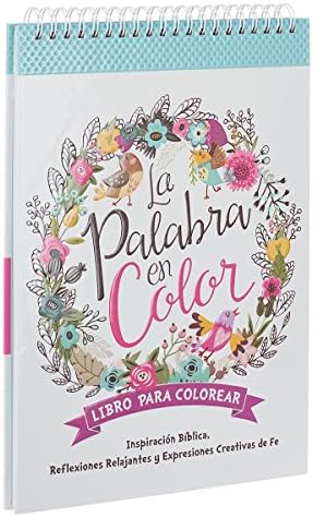 The Word In Color Bible Verse Coloring Book In Spanish (Spanish Edition) by Christian Art Gifts